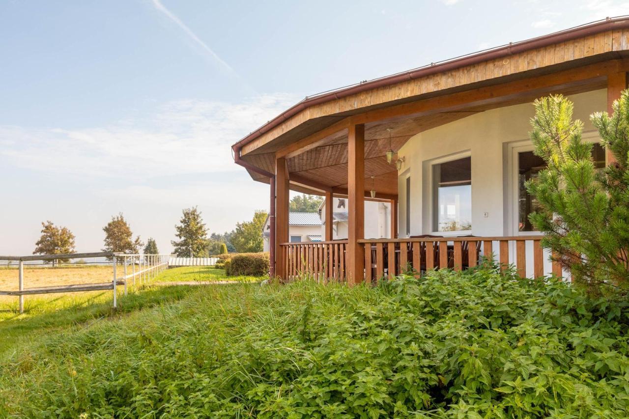 Farma Slunecny Dvur Apartmany A Family Stany Strecha Pod Strechou Hermanuv Mestec Bagian luar foto