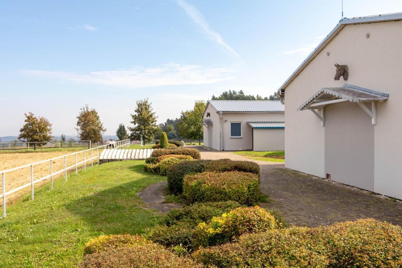 Farma Slunecny Dvur Apartmany A Family Stany Strecha Pod Strechou Hermanuv Mestec Bagian luar foto